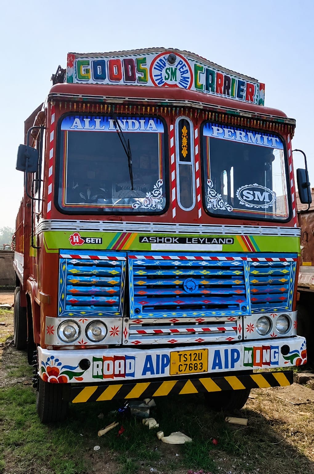 SM Transport truck and team ready for dispatch